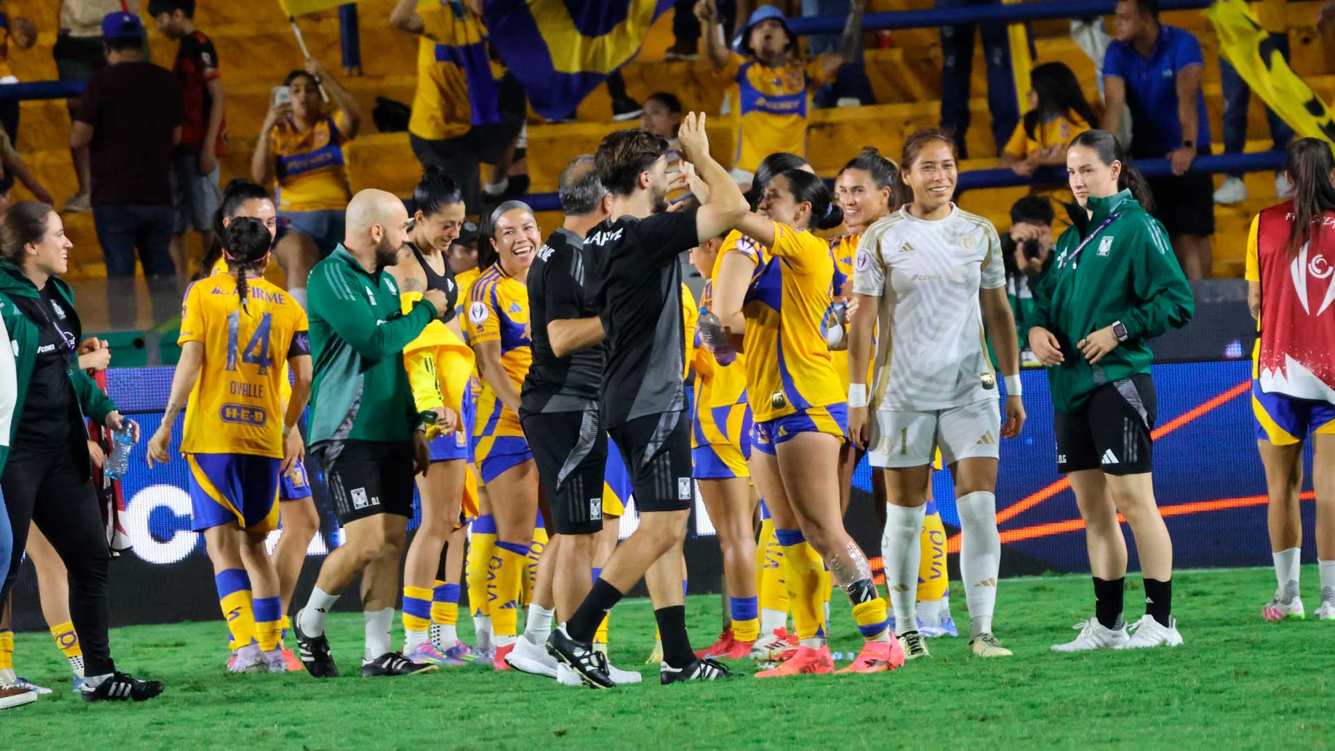  Tigres femenil ruge fuerte en casa y se instala en la final de la Concachampions W